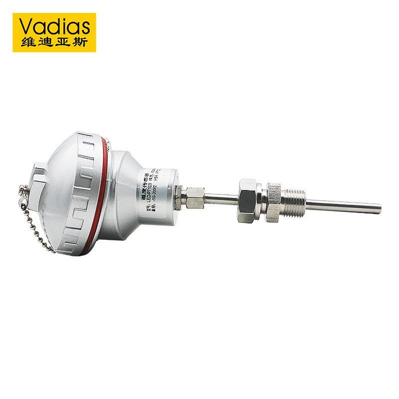 Vidias เซ็นเซอร์อุณหภูมิหุ้มเกราะ pt100pt1000 Transformer K-Type Thermocouple Sensor Probe