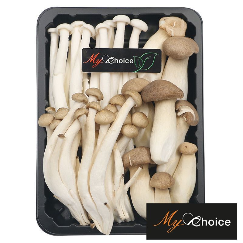 มายช้อยส์เห็ด3อย่าง 150กรัม My Choice Mushroom Set 150g. [หมายเลขบาร์โค้ด 0000038115028 ]