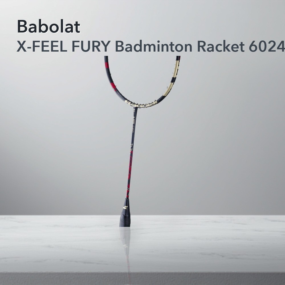 Babolat X-FEEL FURY Badminton Racket 602435 Japan Import Authentic Original Professional Frame Only Power