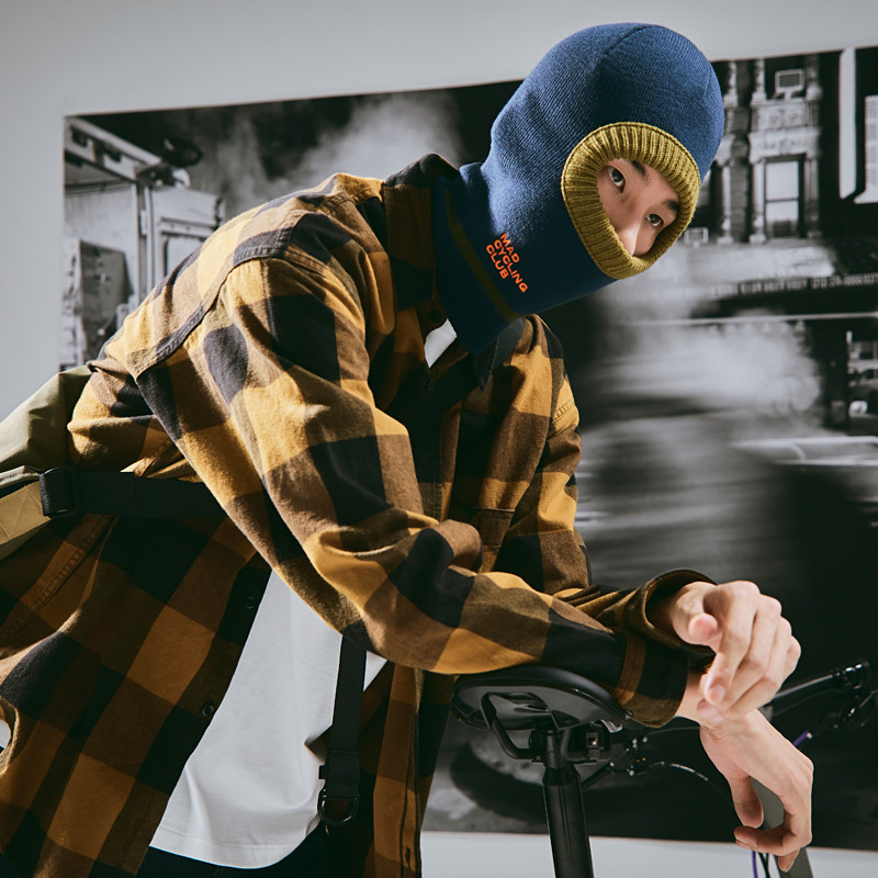 The theMADHATcher {MCC Cycling} Balalaclapha Hat หมวกถักกลางแจ้ง Cycling Thermal Mask