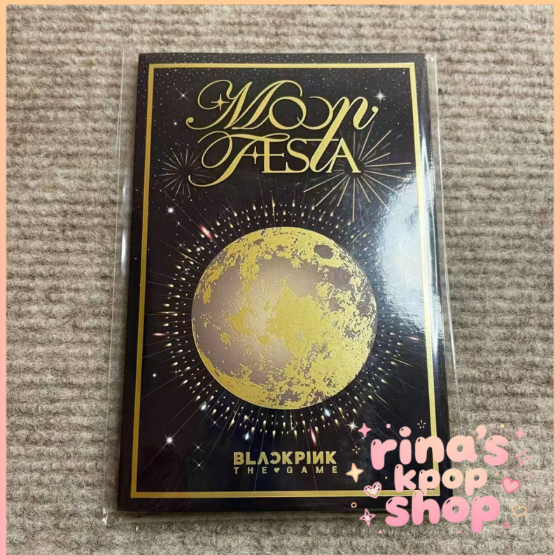 BLACKPINK Tennis Moonlight Stand-up Comedy Game Box - One box มี 9 ใบ ทรงเดียวกับสินค้า