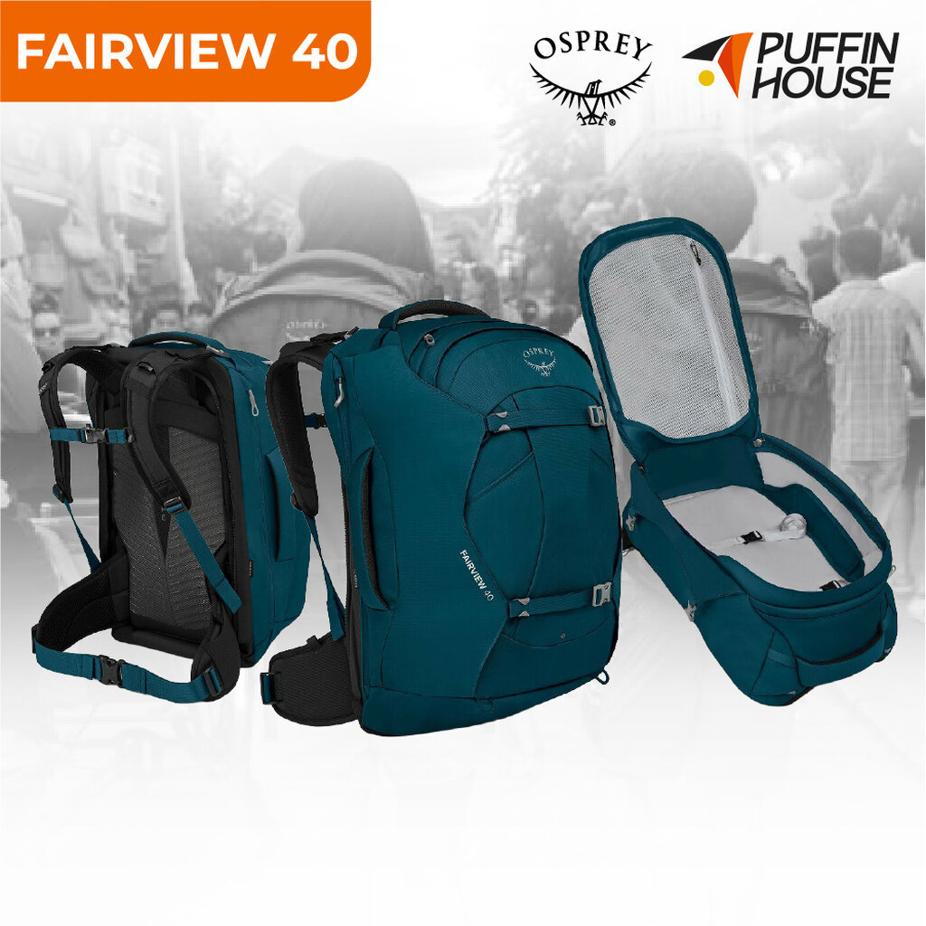 Osprey Fairview 40 Women's Travel Pack เป้เดินทาง ขึ้นเครื่องได้ 40 ลิตร สำหรับผู้หญิง