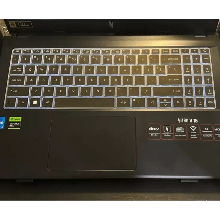 ซิลิโคนอ่อน Acer คีย์บอร์ดสําหรับ Acer Nitro V 15 2023 15.6 นิ้ว V15 - 51 - 53DG Nitro V 15 2024 ANV