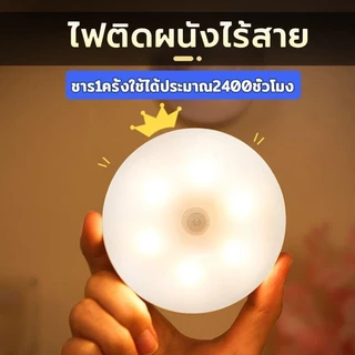 โคมไฟหัวเตียง โคมไฟ ยึดผนังด้วยแม่เหล็ก โคมไฟหัวเตียงแบบพกพา คมไฟติดผนัง LED 3 สีปรับได้ ชาร์จได้ หลอดไฟขนาดเล็ก