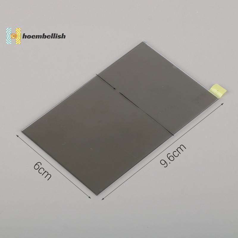 <Hodembellish> Thermal-isolating Polarizer Glass สําหรับ 4 นิ้ว Lcd Mini Led Projector Repair สําหรั