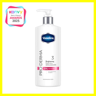Vaseline Pro Derma Body Lotion วาสลีน โลชั่นเซรั่มเข้มข้น 465ml (No.3/No.5)
