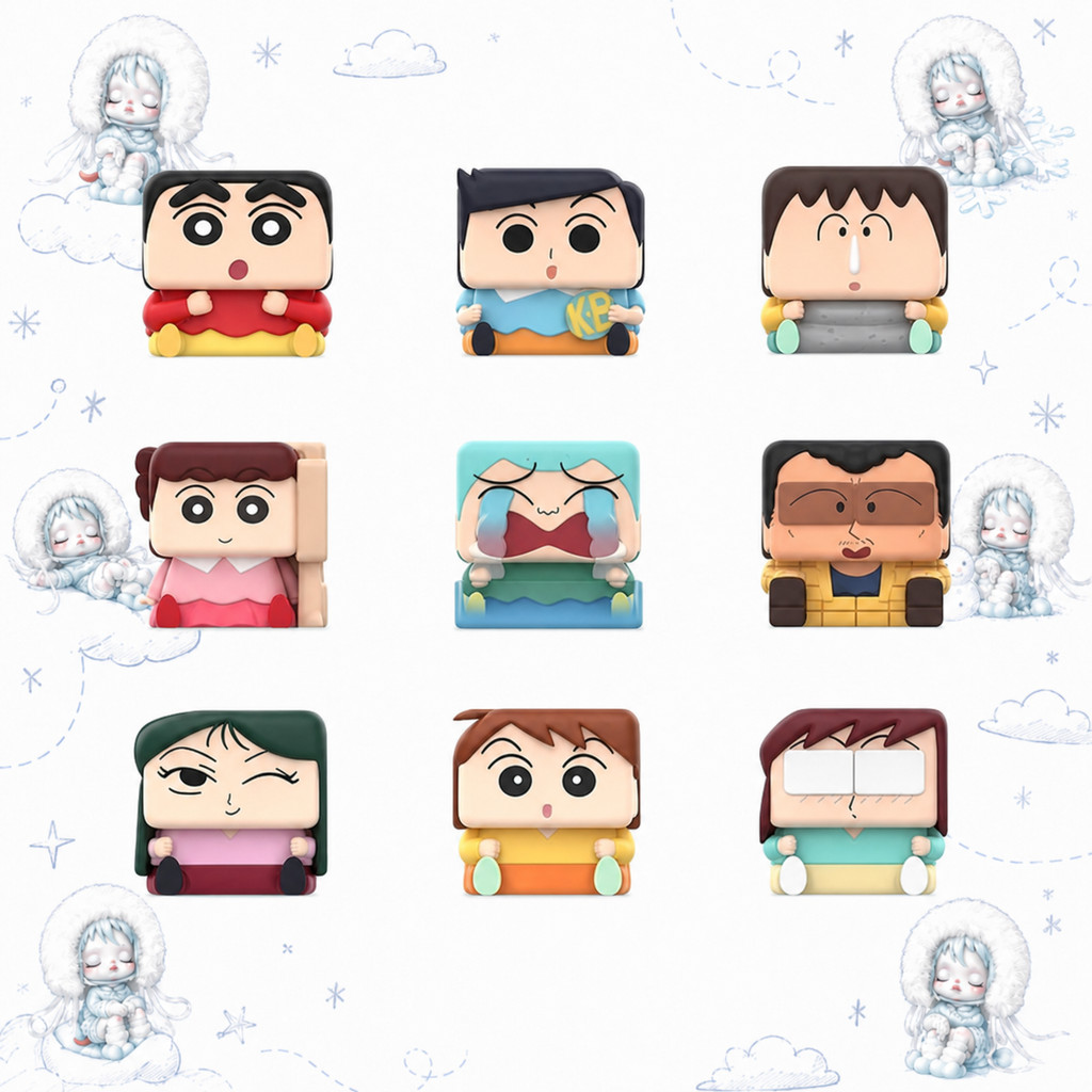 P POPMART POPMART POP CUBE-1 Series ของขวัญตกแต่งกล่องลึกลับ