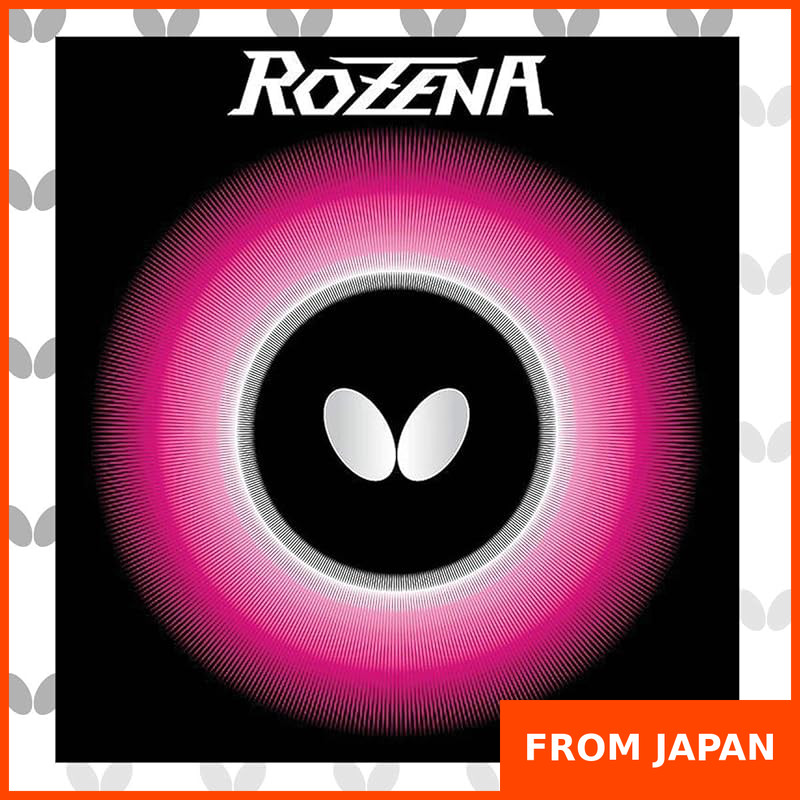 Butterfly Table Tennis Reverse Rubber Rozena 06020 Black Thick
