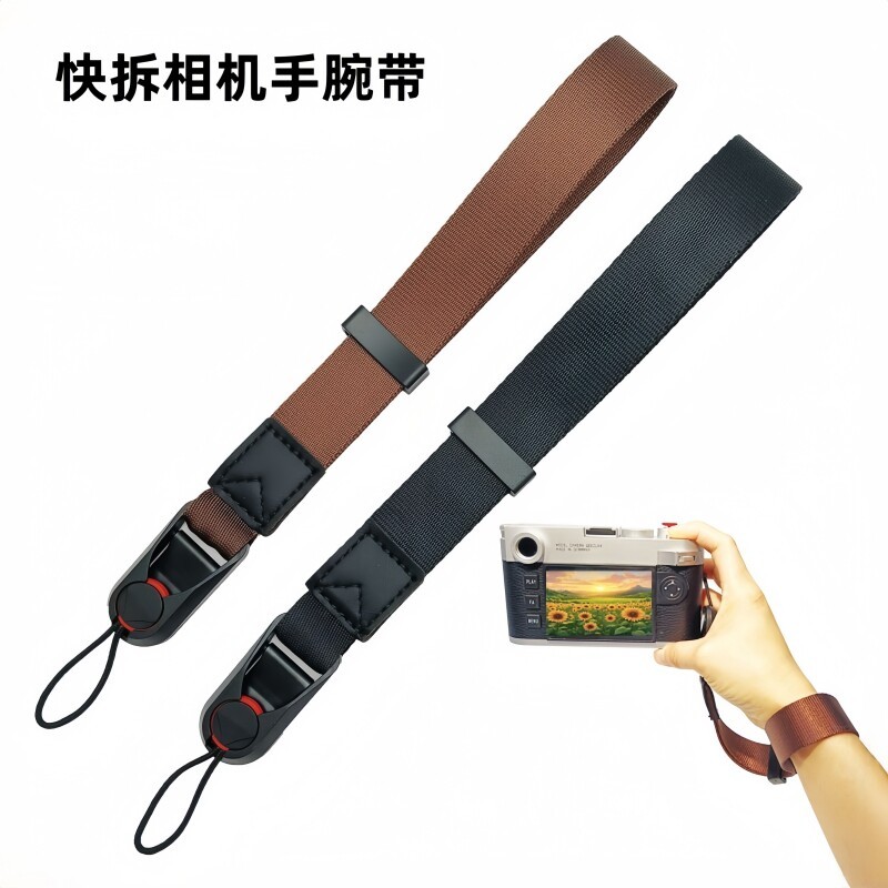สายรัดข้อมือกล้องไนลอนถักสายรัดข้อมือเชือกเหมาะสําหรับ Fuji XS20XT30X100vi สายคล้องมือ xh2 เชือกเส้น