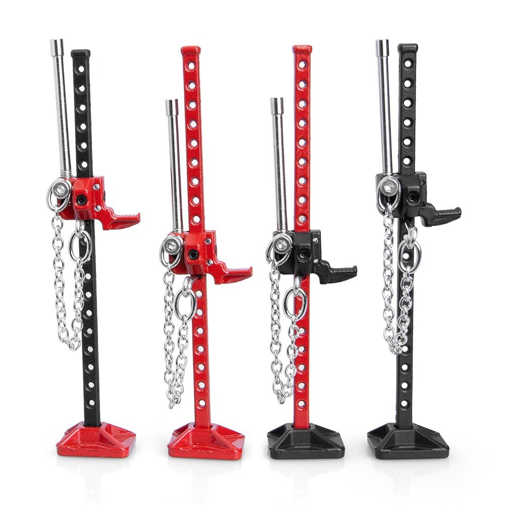 โลหะ Mini Lifting Jack, จําลองอุปกรณ์เสริม 1/18 1/24 Scale สําหรับ RC Crawler รถ SCX24 AX24 FCX24 FC