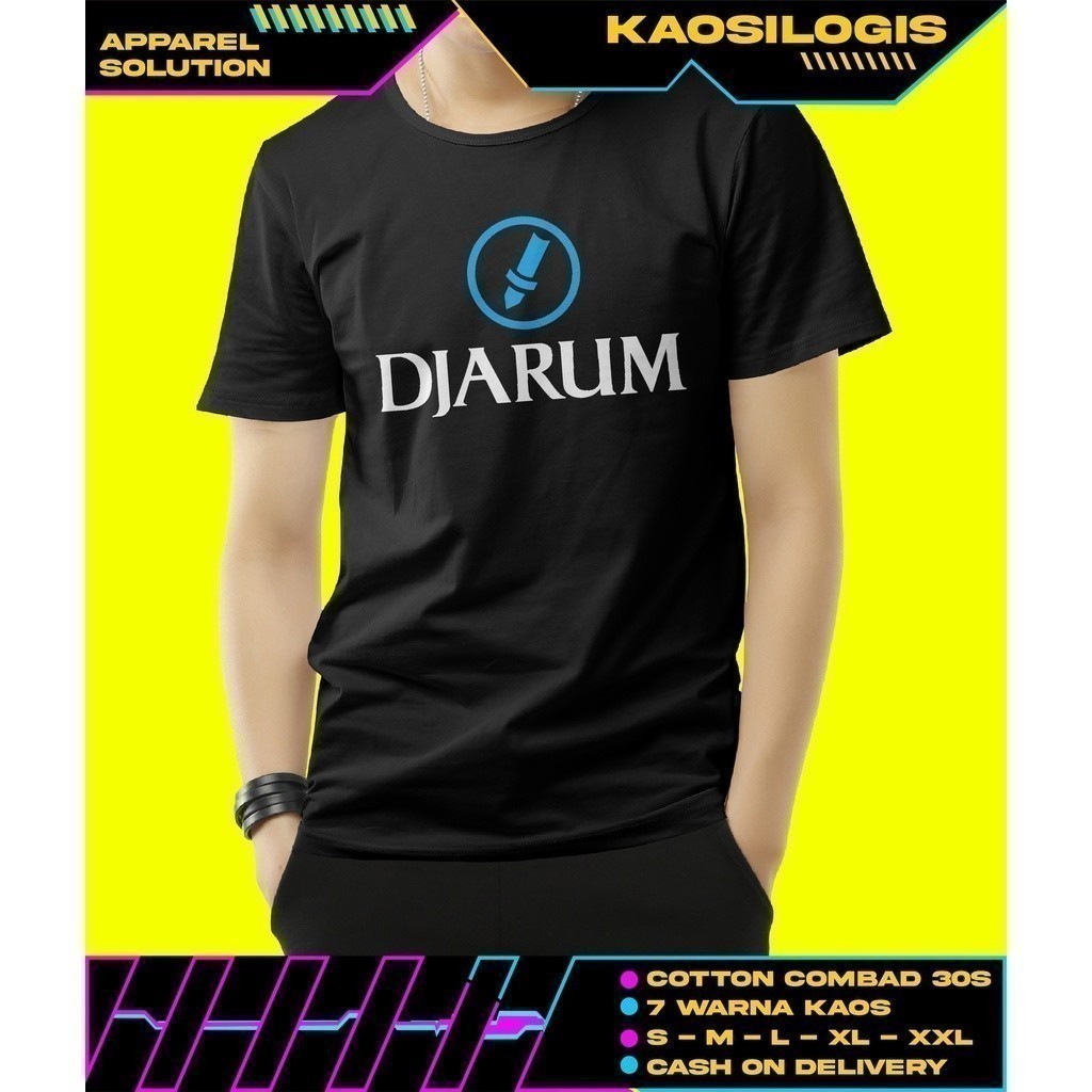 แฟชั่น 2026 เสื้อยืดบริษัท Pt Djarum (เสื้อยืดไมโครไฟเบอร์) เสื้อยืดกลางแจ้ง เสื้อยานยนต์