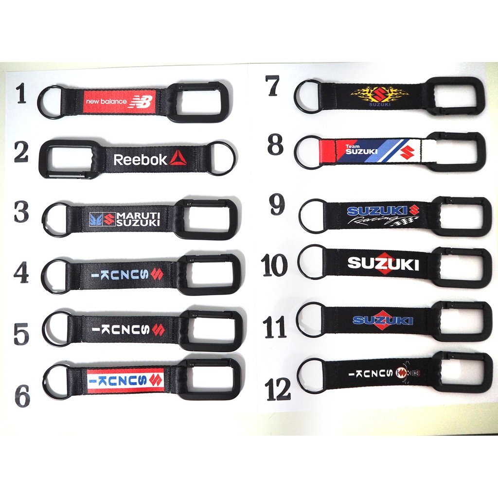 พวงกุญแจผ้า Suzuki nBalance