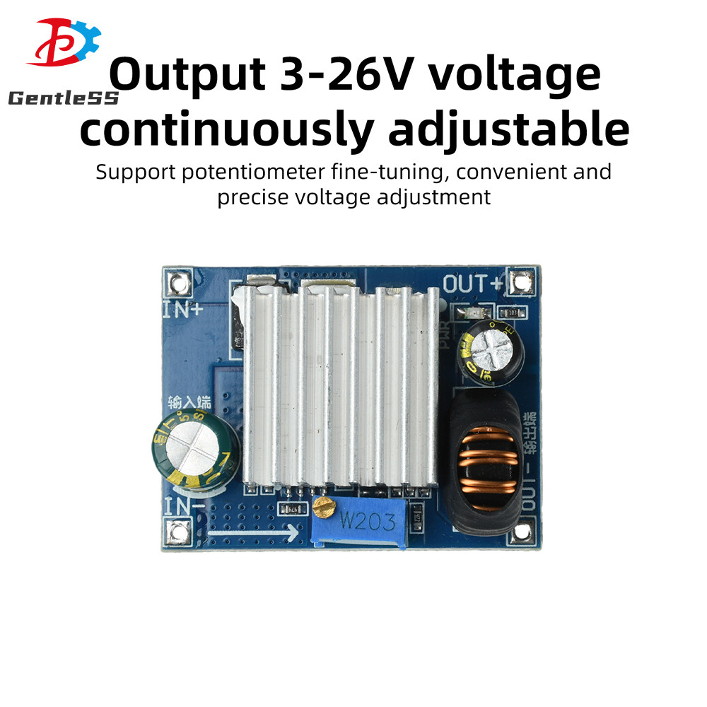 DC9-100V ถึง DC3-26V ปรับเอาต์พุต Buck Power โมดูล 4A Regulated DC Switching Power Supply