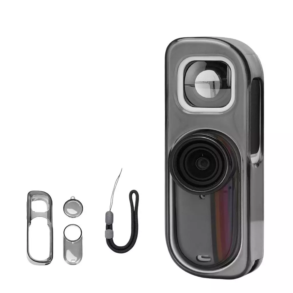 เคสใสสําหรับ Insta360 GO3S Retro Camera - TPU Dust-Proof กันกระแทก Drop-Proof Slim Fit Anti-Scratch Cover Shell thumbnail 3