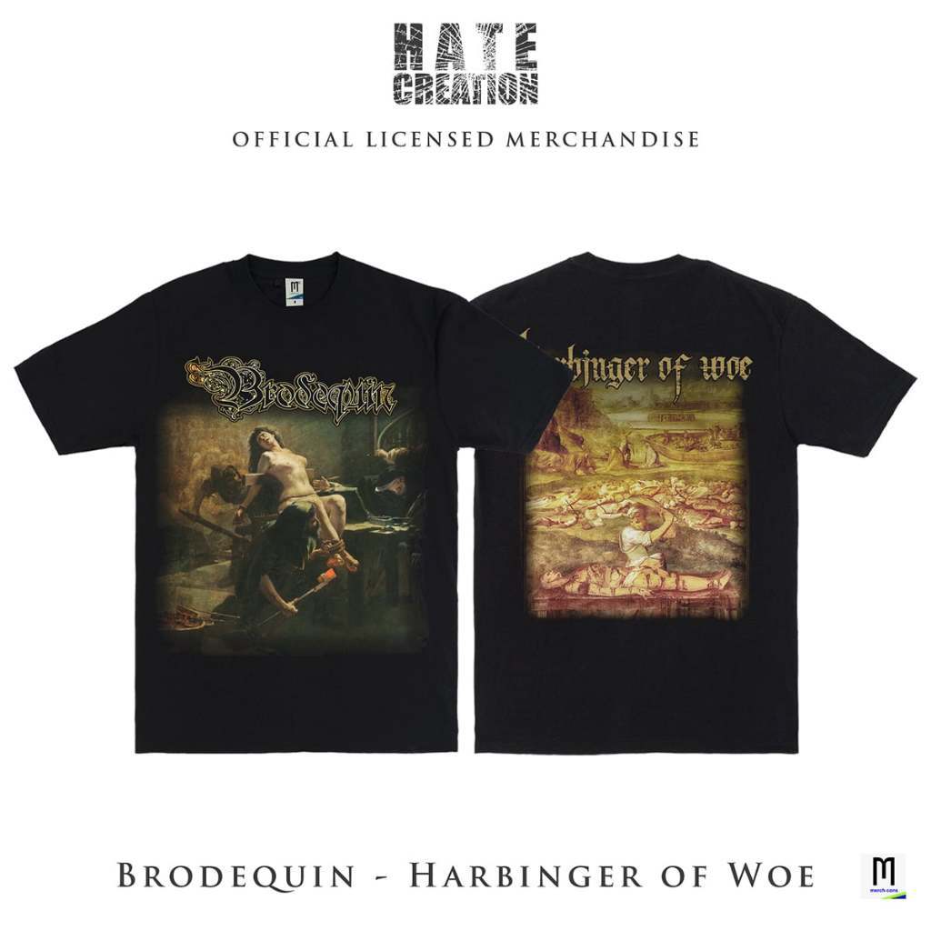 เสื้อยืด Brodequin - Harbinger of Woe