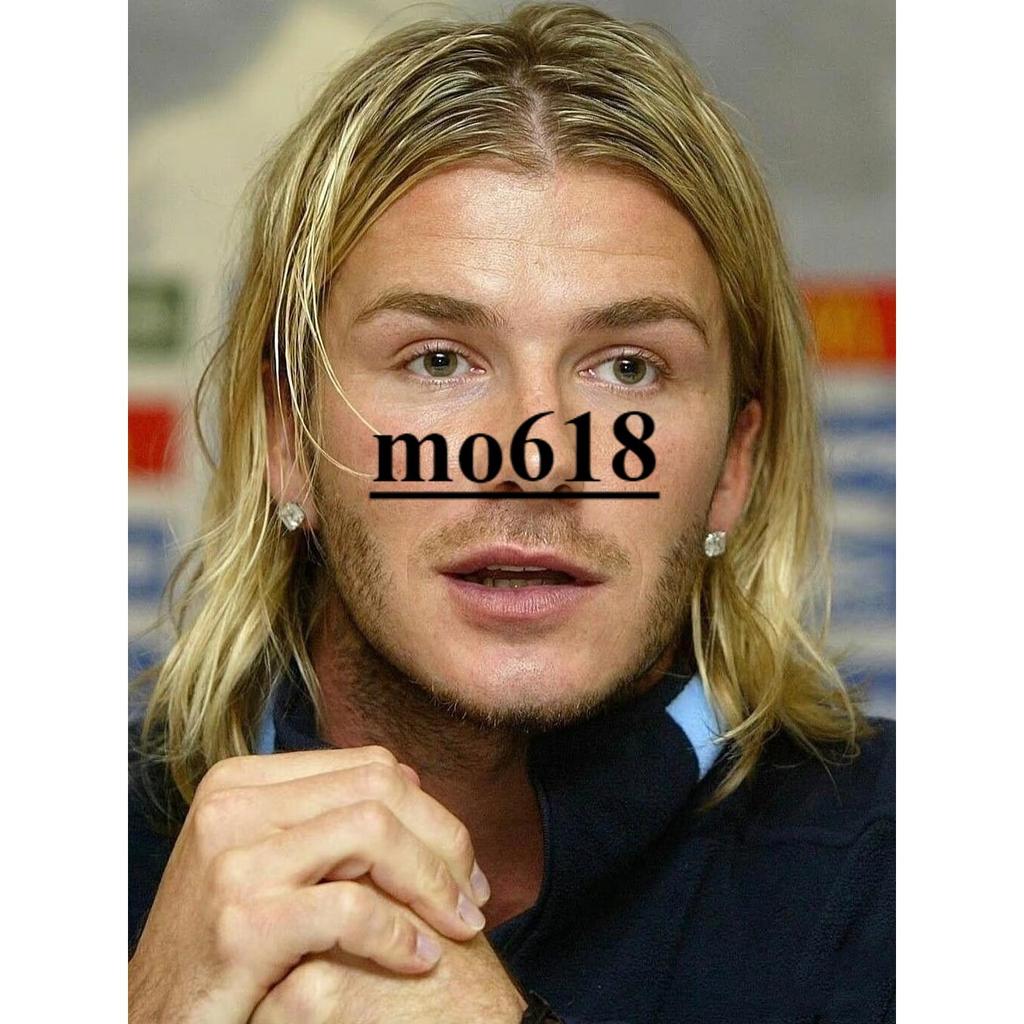 ** moo618 * David Beckham David Beckham Same Style Square Shiny ต่างหูกระพริบ Diamond Hoop ต่างหู สิ