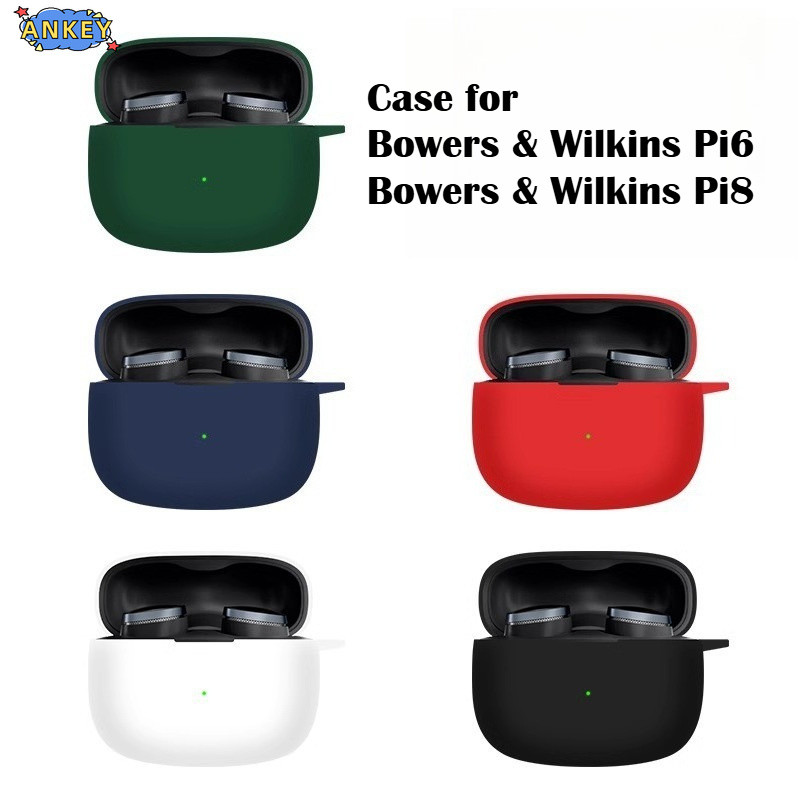 Compatible with Bowers & Wilkins Pi8 Bluetooth Earphone Case for Bowers & Wilkins Pi6 Silicone Shock