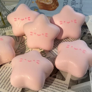 Squishy จําลองเค้กสีชมพูของเล่นบีบ Fidgets ของเล่นช้า Rising Squishy ความวิตกกังวล Antistress Squishy ของขวัญเด็ก
