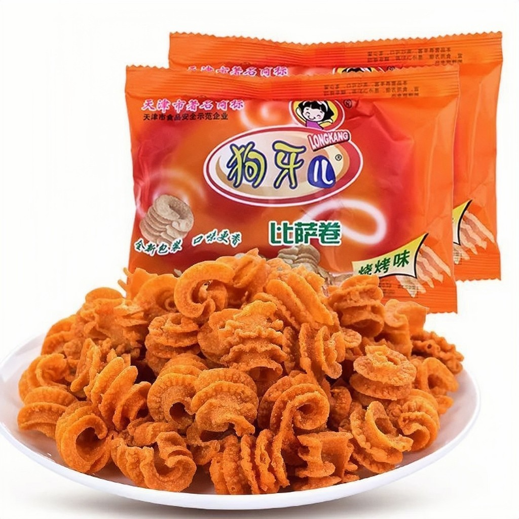 สุนัข Yaer Jin Flavour Octopus รสบาร์บีคิวสเต็กมันฝรั่งทอดอร่อยบรรเทา Glutton Snacks Casual Snacks F