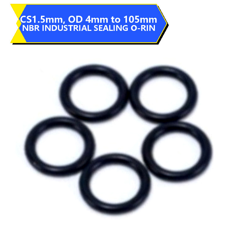 ยาง NBR เหล็กดำ แข็งแรง (10-100pcs) [HJC-MB-2]