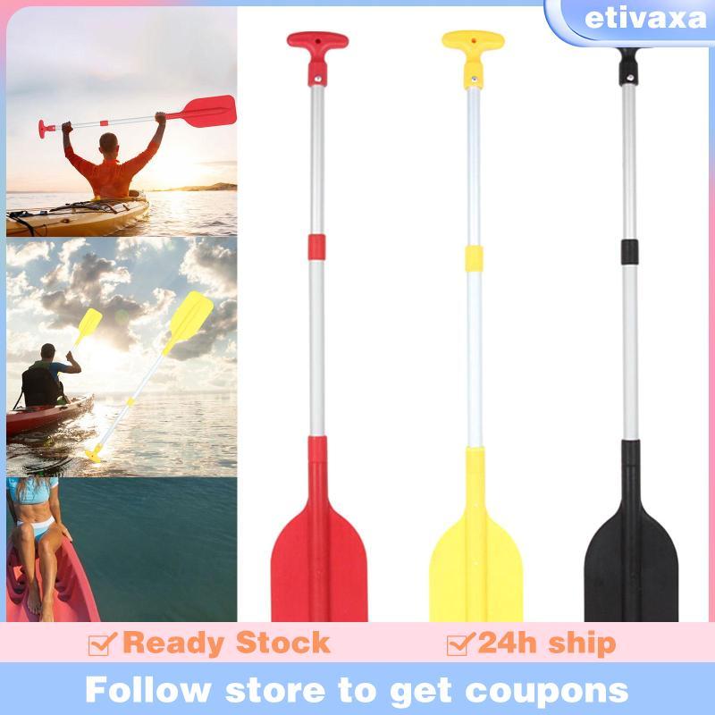 [Etivaxa] Kayak Paddle Float Boat Paddle อุปกรณ์พับยืดหยุ่นเรือ Oars Canoe Paddle สําหรับแคนูกีฬาทาง