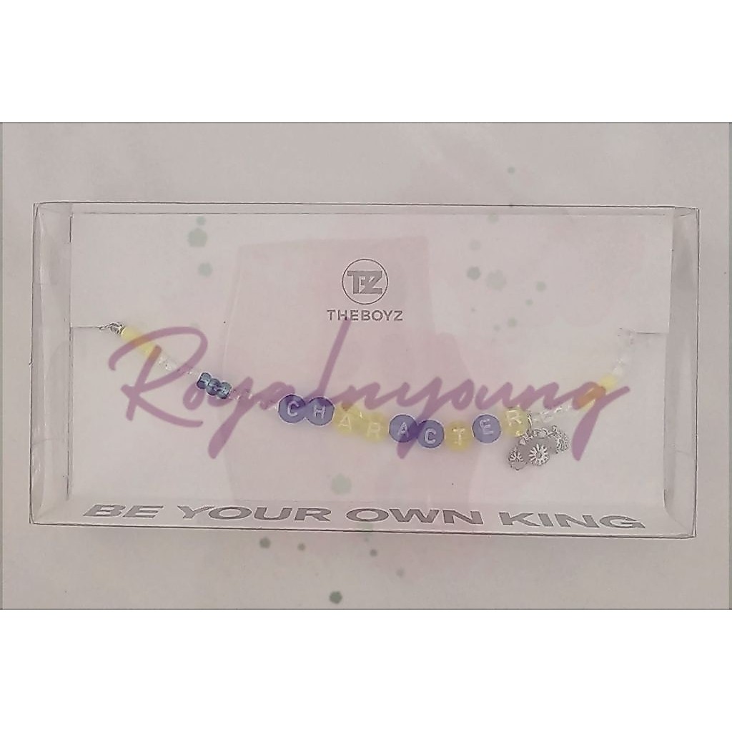สร้อยข้อมือลูกปัด Be Your Own King BYOK Official MD The Boyz TBZ Juyeon