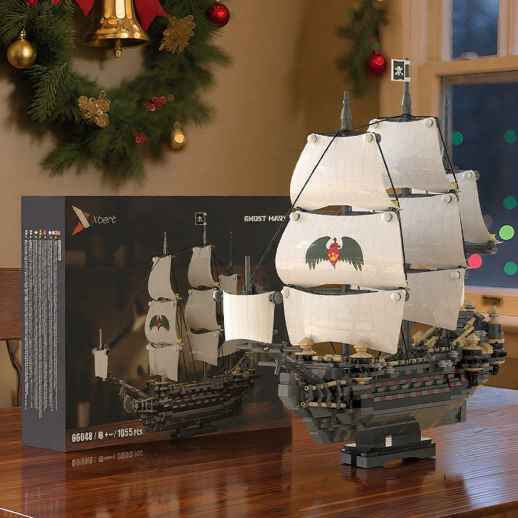 [COD]xbert brix | Caribbean Pirate Ship Royal Mary Building Toy Boys