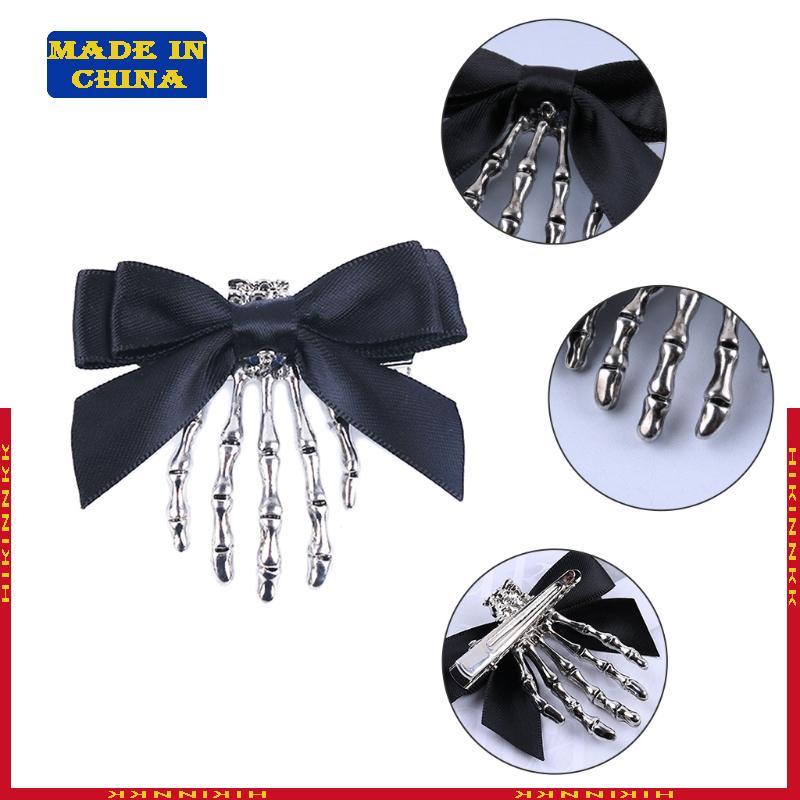 HIK Gothic Duckbill กิ๊บติดผมโครงกระดูก Claws ผม Barrette ฮาโลวีนอินเทรนด์หางม้าตกแต่งลื่นคอสเพลย์ผมด้านข้าง Cl