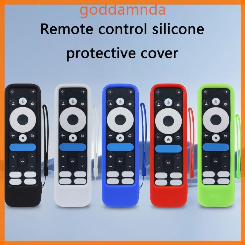 GODD เสื้อแจ็คเก็ตซิลิโคนกันลื่นสําหรับ ONN TV 4K Remote Security