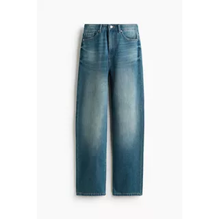 H&M(เอชแอนด์เอ็ม) กางเกงยีนส์ Straight High ผู้หญิง 1209534_10