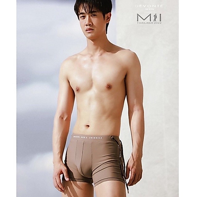 SW312 กางเกงว่ายน้ำทรง TRUNK งานพรีเมี่ยม(misterinternation_th.) — صورة 3