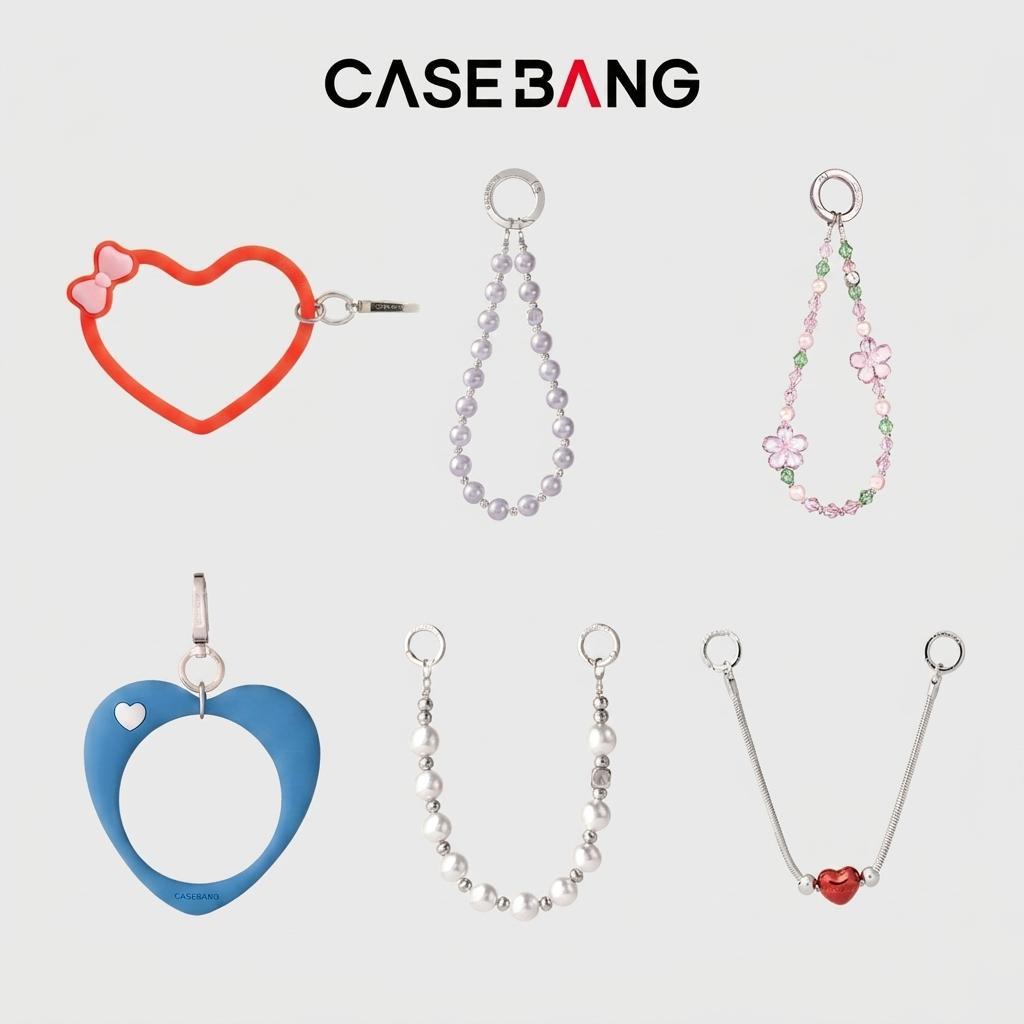 CASEBANG สายรัดข้อมือโทรศัพท์, เชือกเส้นเล็กโทรศัพท์มือถืออเนกประสงค์, เข้ากันได้กับเคสโทรศัพท์ส่วนใหญ่