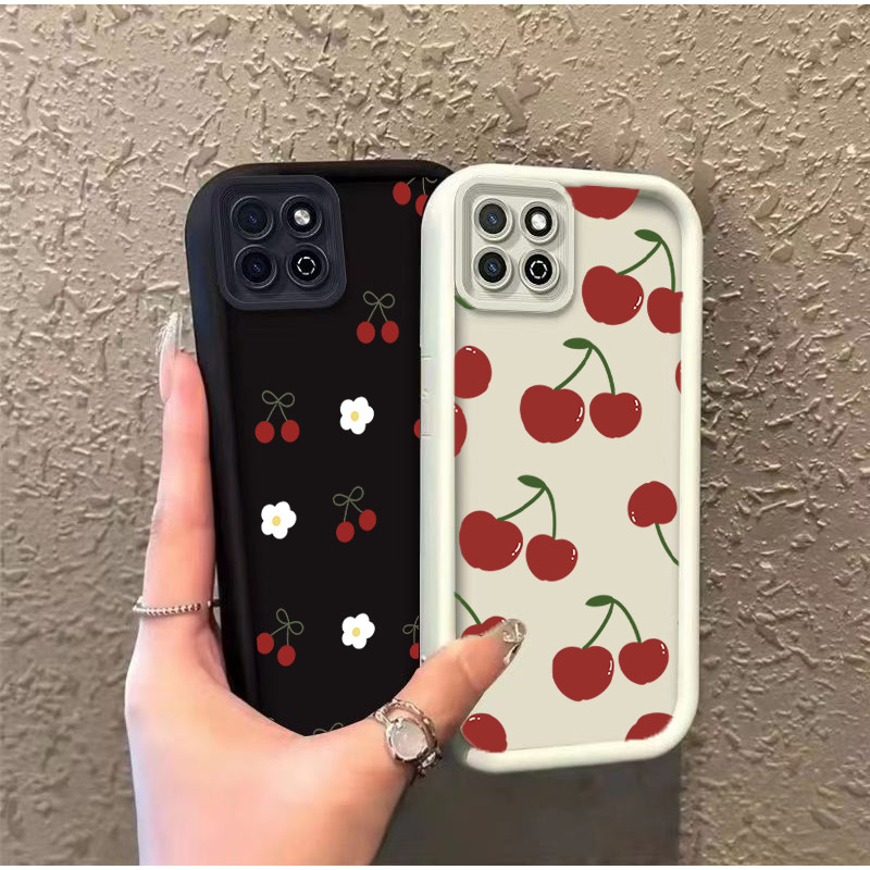 Cherry Flower Daisy สําหรับ VIVO V70 FE V60 V50 Lite V40 Lite V30 V30E V29E Y400 Y200 V27E V27 V23 V