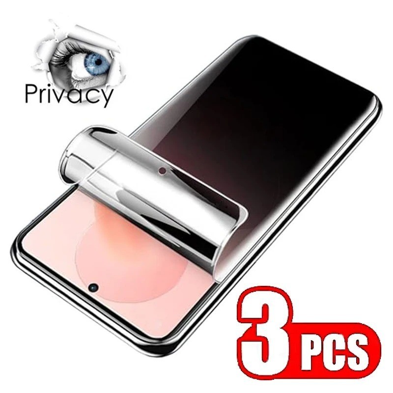 3 ชิ้น Anti Blue Light Ultra HD Soft Hydrogel ฟิล์ม Matte Frosted Soft ฟิล์มสําหรับ Realme C73 C75 C