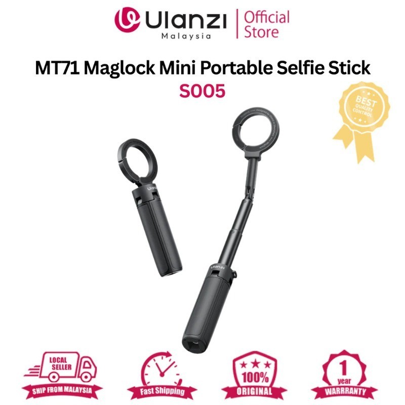 ULANZI MT71 MAGLOCK MINI PORTABLE SELFIE STICK (S005)