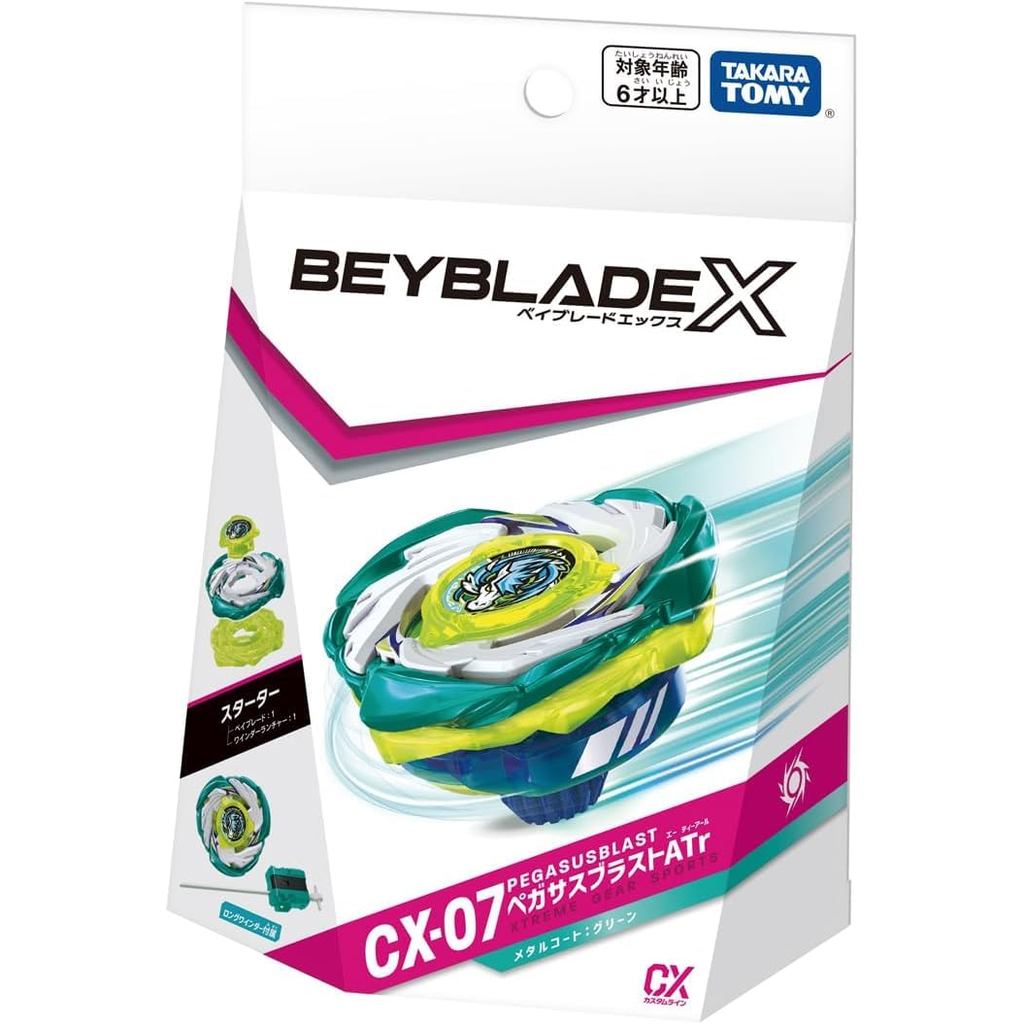 TAKARA TOMY BEY BLADE X CX-07 Starter Pegasus Blast ATr ส่งตรงจากญี่ปุ่น