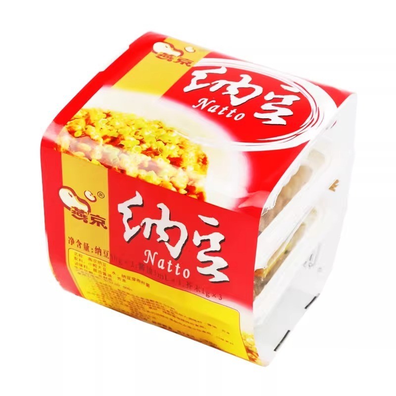 Spot Yanjing Natto Brushed Instant Hokkaido Small Grain Natto Ready Non-นําเข้าในประเทศSoy Sushiอาหา