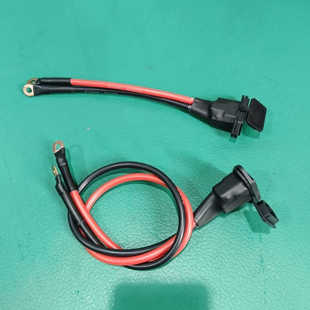 ✨ ปลั๊กชาร์จแบตเตอรี่ลิเธียมขนาดใหญ่ สายซิลิโคนทนอุณหภูมิสูง 8AWG 10ตาราง มีกระแสไฟสูง