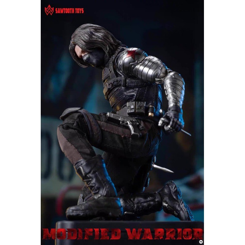 พร้อมสต็อก SAWTOOTH TOYS Cold Winter Soldier 6in Studio SAWTOOTH Soldier Figure Soldier