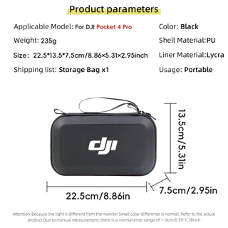 สําหรับกระเป๋าเก็บชุดอเนกประสงค์ DJI OSMO Pocket 4P, มือในกระเป๋าสําหรับไหล่และกระเป๋าสะพายข้าง, อุปกรณ์เสริมกล้องกีฬา Pocket 4 Pro