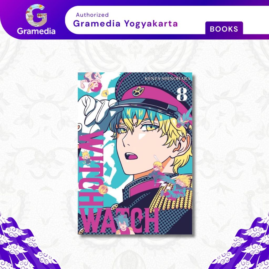 Gramedia Yogya - Witch Watch 8 (Kenta Shinohara)