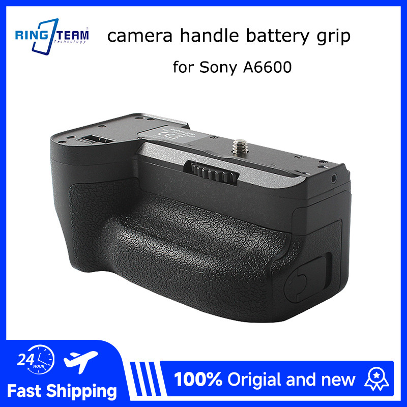 VG-A6600 แบตเตอรี่แนวตั้ง Grip สําหรับ Sony A6600 Mirrorless กล้องขยายอายุการใช้งานแบตเตอรี่สําหรับก