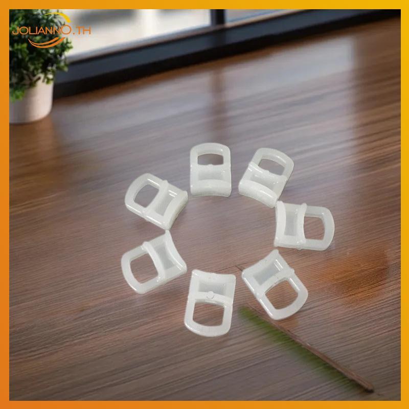 Joliann0 20 ชิ้นรถผ้าม่าน Slider คลิป 3 มิลลิเมตร 6 มิลลิเมตร 9 มิลลิเมตร Tru DIY พลาสติก Fastener F
