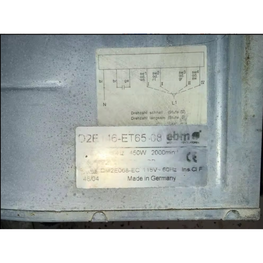 [พัดลมระบายความร้อนพร้อมสต็อก] D2E146-ET65-08 115V 230V 120V D1G146-AA19-52 D1G146-LV03-06