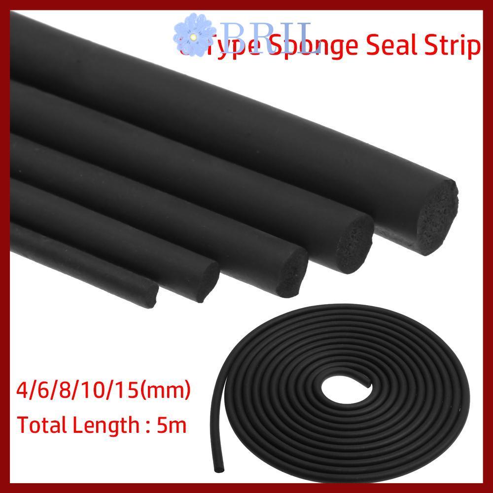 CODbrill 5M Car Door Edge Protector โฟมยางหุ้มฉนวน O Shape Heat Resisting Weatherstrip