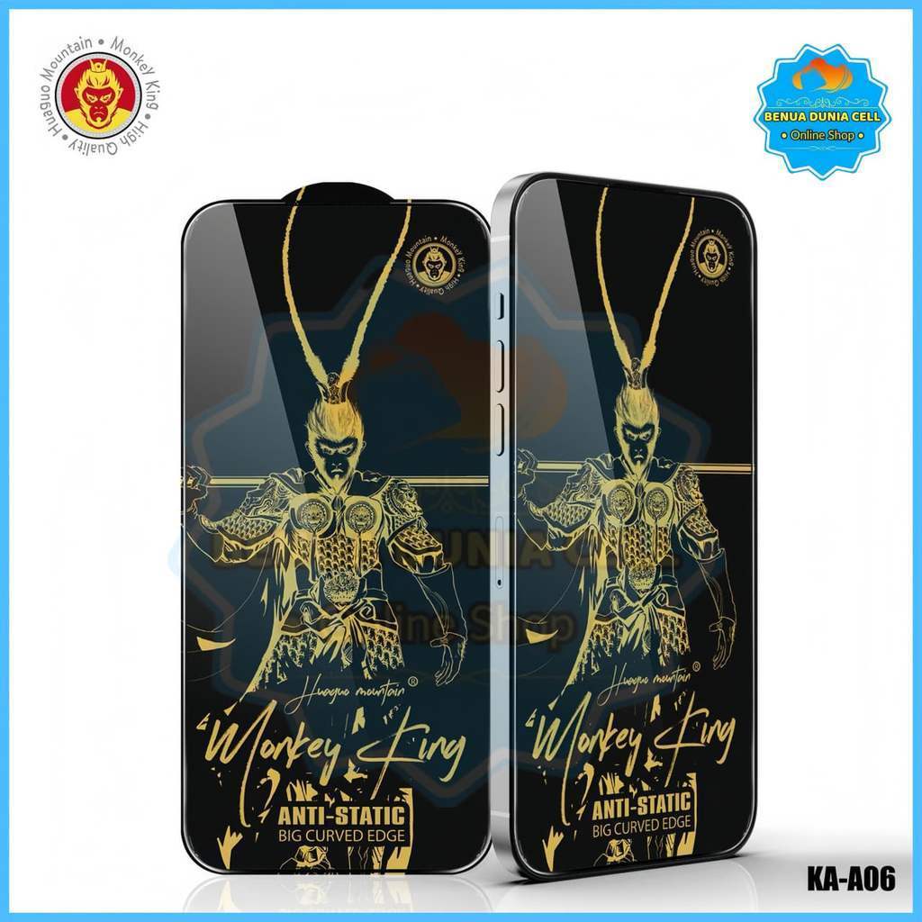 [MINIMAL 10 PCS] KA - A06 TEMPERED GLASS MONKEY KING สําหรับ SAMSUNG A51 A52 A52S A53 A54 A56 A57 A6