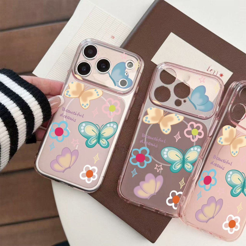 เคสใสรุ่นใหม่ลายการ์ตูนเกาหลี น่ารักสไตล์เกาหลี กันกระแทก สำหรับ iPhone15 11 13 XR 7Plus 16 XSMax