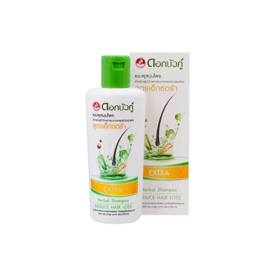 ดอกบัวคู่ แชมพูเอ็กซ์ตร้า Dok Bua Ku Extra Shampoo 200ml.