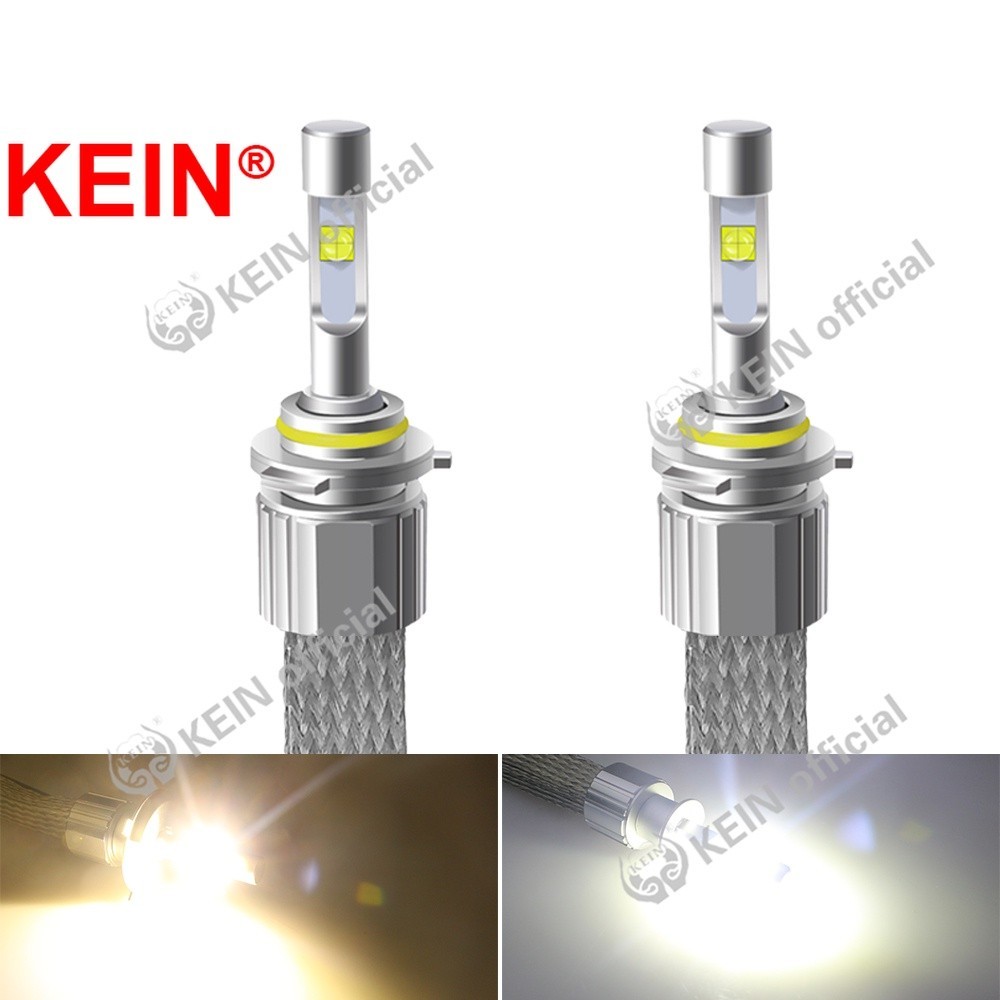 KEIN LED H4 ไฟหน้า H3 Led HB3 9005 H11 LED ไฟหน้า โคมไฟ H8 H9 H11 H7 LED H1 9012 HIR2 9006 HB4 D2S D