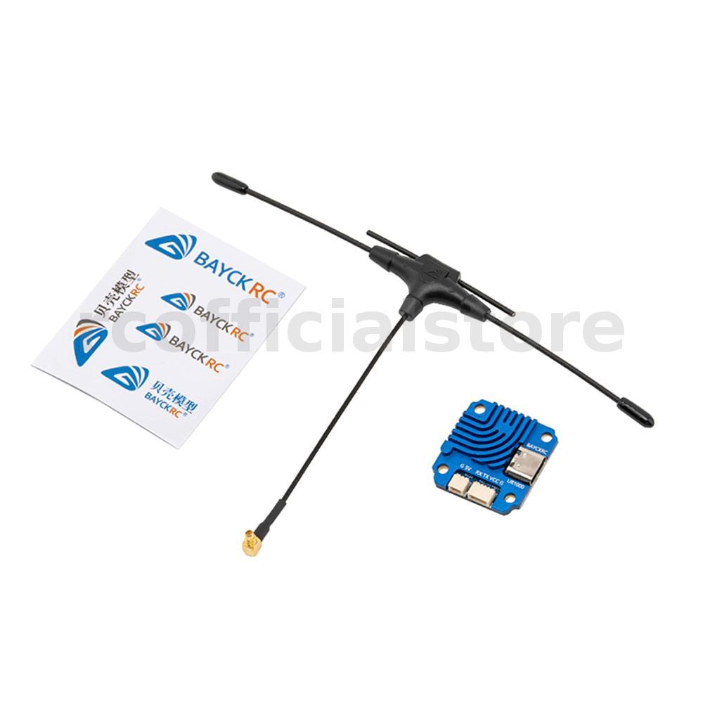 BAYCKRC UR1000 Dual Band 1000mW 868MHz/900MHz/2.4GHz RX Receiver สําหรับ RC FPV Racing Drones อะไหล่